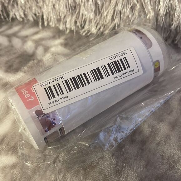 Nip peel & stick mirror sticker, affirmation you look amazing - black script - Picture 4 of 5